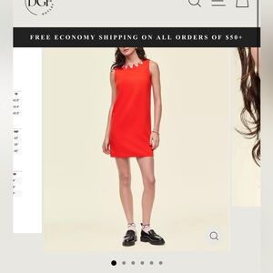 DISNEY MACY'S WOMEN'S MINNIE MAJORETTE MINI DRESS NWT size Small